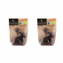 Les Chevaliers d'Argouges - Lapin chocolat noir 70g x2