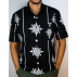 Chemise unisexe BELEN MAO Noir - 100% Coton de Pima 