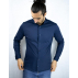 Chemise unisexe manche longue BERLIN - 100% Coton de Pima