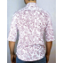 Chemise unisexe Khuna 3/4 Blanc – 100% Coton de Pima
