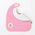 Bavoir en Coton Bio Rose
