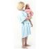 Peignoir 3/6 ans - Collection "Les acidulés" - blanc - Bambou
