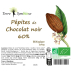 Pépites chocolat noir 60% Biologique 200 g bio - dégustation, cuisine, équitable