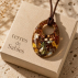 Sautoir orgonite galet percé Terres de Sables