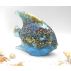 Poisson orgonite aigue marine