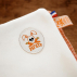 Protège Carnet de Santé en Coton Bio Wooly