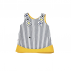 Robe enfant style marin