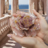 Grande rose orgonite quartz rose