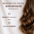 Huile végétale de Rose musquée BIO - 50 Ml