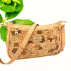 Sac bandoulière artisanal en liège "Color Moucheté"- Sac en liege Vegan