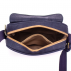 Sac à bandoulière liège artisanal "Just men" Marron