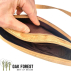 Sac bandoulière artisanal en liège "Color Moucheté"- Sac en liege Vegan