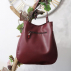Sac fourre-tout en alter cuir de raisin bordeaux