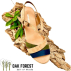 Sandales femme en liège "Sofia Bleu Marine/Kaki" - Nu-pieds femme en liège