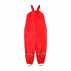 Salopette de pluie imperméable rouge