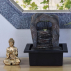 Fontaine d'Intérieur Déco Bouddha Feng Shui Dao avec Eclairage Led