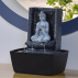 Fontaine d'Intérieur Déco Bouddha Feng Shui Nirvana avec Eclairage Led