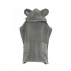 LUIN LIVING - Poncho de bain 110-140 cm (env. 5-10 ans) GRANITE