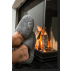  LUIN LIVING - Chaussons, Cosy, S/M (env. 37-40) GRANITE
