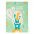 Serviette de table Lapinou Circus