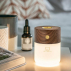 Diffuseur nomade lumineux bois foncé