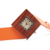 Montre en bois Femme SQUARE ORANGE XL