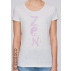 T-shirt bio ZEN imprimé en France artisan mode éthique équitable vegan (col V)