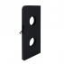 Table pliable noir 63 cm