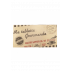 Tablette de savon chocolat