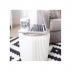 Tabouret pliable 35 cm blanc