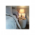 Tabouret pliable 42 cm blanc