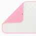 Tapis à Langer Nomade Lubiana en Coton Bio Rose