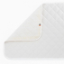 Tapis à Langer Nomade Lubiana en Coton Bio Blanc