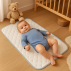 Tapis à Langer Nomade Lubiana en Coton Bio Vert