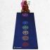 Tapis yoga latex & Suede 7 chakras + Sac