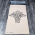 Tapis de yoga chanvre Eléphant + Sac