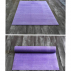 Tapis de yoga bio latex fibres de jute violet
