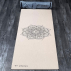 Tapis de yoga chanvre Mandala + Sac