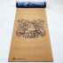 Tapis yoga latex & liège Bouddha rieur