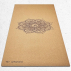 Tapis de yoga liège et latex Mandala 5mm x 68cm x 1,83m