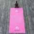 Tapis yoga new génération namasté rose