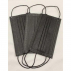 Masques chirurgicaux type 1 couleur noir - x50 - Atsante