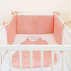 Tour de Lit en Coton Bio Blanc