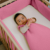 Tour de Lit en Coton Bio Rose