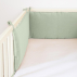 Tour de Lit en Coton Bio Vert