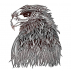Tshirt motif aigle en coton bio