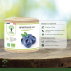 Myrtille Bio - Complément alimentaire - Yeux Clarté visuelle - Fabriqué en France - Vegan - Certifié écocert - 2X60 gélules