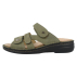 FINN COMFORT Mule Soft Kaki chaussant large pointure 36 au 43