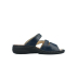 FINN COMFORT Mule Soft bleu marine chaussant large pointure 34 au 43