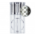 Extracteur de jus WELLRA TGJ50S Double vis acier inox sans BPA (couleur rouge)